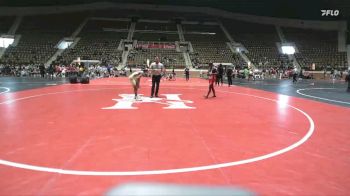 125 lbs Cons. Round 5 - Quentin Benjamin, Unattached vs Caleb Wright, Life U - NCWA