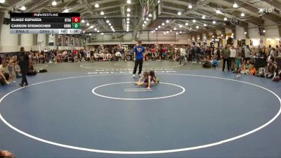 50 lbs Finals (2 Team) - Carson Steinocher, Gracie Barra Westchase Wrestling Club vs Eliasz Esparza, Best Trained X All American - Red