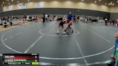 68 lbs Round 1 (10 Team) - Theo King, Warriors WC vs Cameron Doroshenko, Mat Assassins