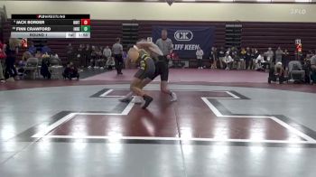 132 lbs Round 1 - Jack Border, Hinton vs Finn Crawford, Independence