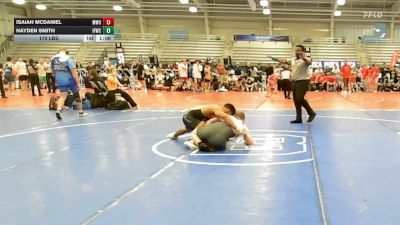 170 lbs Rr Rnd 3 - Isaiah McDaniel, MetroWest United Lightning - HSB vs Hayden Smith, Iron Forge WC - HSB