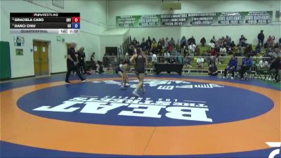 103 lbs Quarterfinal - Darci Chiu, Cerritos College vs Graciela Caro, Skyline