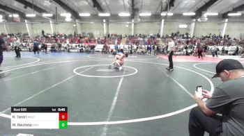 120 lbs Consi Of 8 #1 - Richard Tanori, Mustang WC vs Micah Bautista, Central Grand Junction