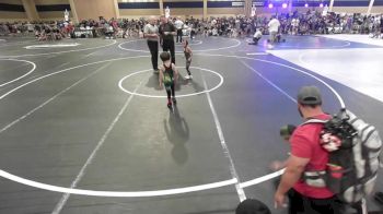 40 lbs Quarterfinal - Liam Rodriguez, Grindhouse WC vs Jett Rivas, Cornerstone WC