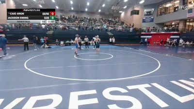 132 lbs Semifinal - Caio Aron, CW College Park vs Jackson Ewing, Klein