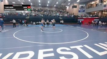 132 lbs Semifinal - Caio Aron, CW College Park vs Jackson Ewing, Klein