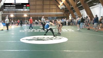 185 lbs Quarterfinal - Colton Seuss, Smitty's Barn vs Enes Damkaci, Mohawk Valley Wrestling Club
