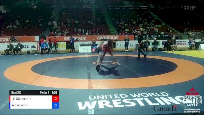 61kg Semifinal - Sarah Clarke, Muscle Panda WC vs Amelia Lucas, Dinos WC