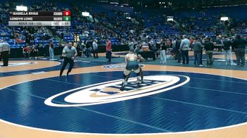 125 lbs Cons. Round 1 - Isabella Rivas, Schaumburg (H.S.) vs Londyn Long, Collinsville