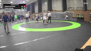 133 lbs 5th Place Match - Ethan Croom, University Of Pikeville vs Jordan Escarra, St. Thomas University