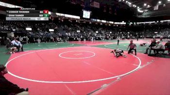 85 lbs 7th Place Match - Evan Tanner, WSW1 vs Connor Thoenen, DONA