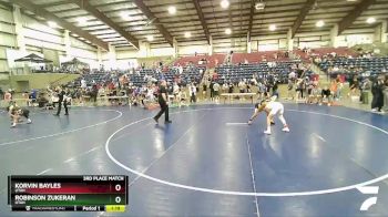 80 lbs 3rd Place Match - Robinson Zukeran, Utah vs Korvin Bayles, Utah