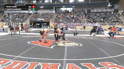 165 lbs Cons. Round 2 - Karsyn Sumpter, Harrison County vs Wyatt Dunn, Calloway County