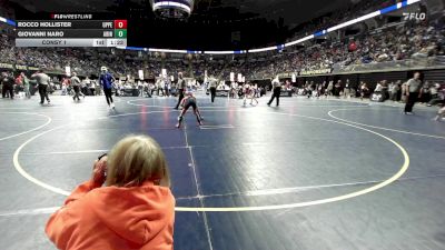 70 lbs Consy 1 - Rocco Hollister, Upper Perkiomen vs Giovanni Naro, Abington Heights