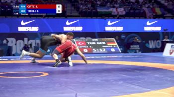 97 kg Repechage #2 - Ibrahim Cifti, Turkey vs Erik Sven Thiele, Germany