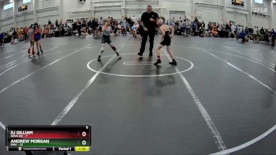 72 lbs Round 7 (10 Team) - Andrew Morgan, DWA vs SJ Gilliam, NOVA WC