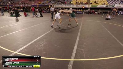 157 lbs 2nd Wrestleback (16 Team) - Legend Lamer, Cal Poly vs Luke Nichter, Drexel