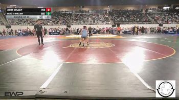 140 lbs Round Of 32 - Abby Jolley, Pauls Valley Panthers Wrestling vs Macy Miller, Bartlesville Junior High (Girls)