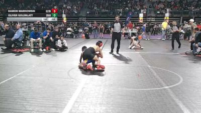 98 lbs Consi Of 16 #2 - Damon Markowski, Olympic vs Oliver Goldblatt, Cranford
