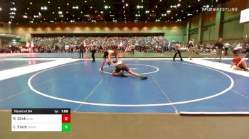 160 lbs Round Of 64 - Ryan Clink, Chico vs Christian Slack, Wasatch