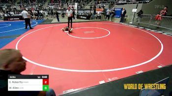 64 lbs Consi Of 16 #2 - Diego Robertty, Miami Wrestling Club vs Wyler Allen, Lions Wrestling Academy