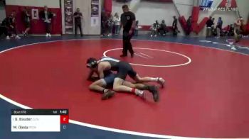 127 lbs Round Of 16 - Gavin Bauder, Clovis North vs Michael Ojeda, Redwood