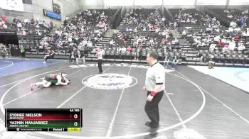 4A 190 lbs Quarterfinal - Sydnee Nielson, Bear River vs Yazmin Manjarrez, Green Canyon