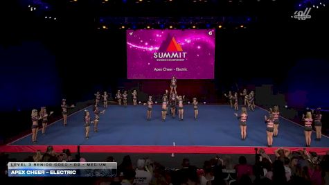 Apex Cheer - Electric [2026 L3 Senior Coed - D2 - Medium] 2026 The D2 Summit