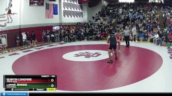 165 lbs Cons. Round 2 - Quintin Longmire, Arbor View vs Lamar Jenkins, Chaparral