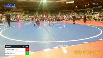 108 lbs Quarterfinal - Alex Marchetti, Mat Assassins vs Jake Benyo, Mat Assassins