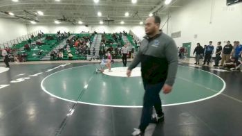 126 lbs Cons. Round 3 - Patrick Coronado, Worland vs Caleb Kibler, Thunder Ridge