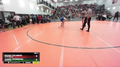 175 lbs Quarterfinal - Naziah Tiscareno, Kiona Benton vs Kainen Zimmerman, Pendleton