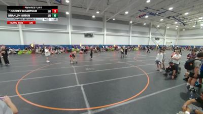 120 lbs Champ. Round 2 - Cooper Mcarthur, Unattached vs Branlun Simon, Unattached