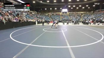 135 lbs 1st Place Match - Maia Dolinar, Kansas City - Piper HS vs Ellie Ruffin, Spring Hill HS
