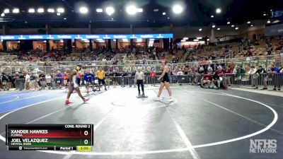 1A 182 lbs Cons. Round 2 - Joel Velazquez, Crystal River vs Xander Hawkes, Florida