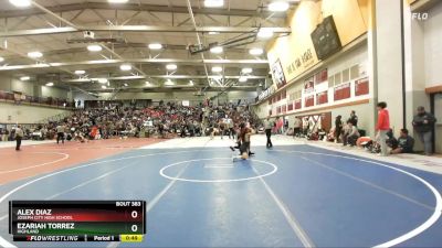 138 lbs Cons. Round 2 - Alex Diaz, Joseph City High School vs Ezariah Torrez, Highland