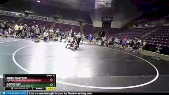 53 lbs Round 2 (10 Team) - Xavier Ceh, Bear Cave Wrestling Club vs Aiden Maltezo, Colorado Regulators Wrestling Club