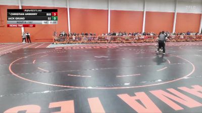 157 lbs Champ. Round 1 - Christian Arberry, Marian University (IN) vs Jack Gruno, Cleary University