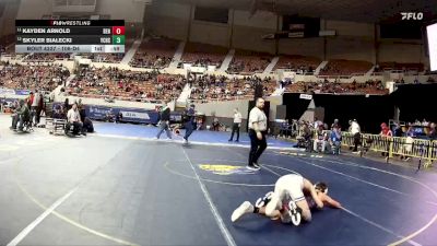 106-D4 Cons. Round 2 - Kayden Arnold, Benson vs Skyler Bialecki, Yuma Catholic High School