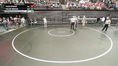 3A 126 lbs Cons. Semi - Rylon Teeples, South Summit vs Kage Bunker, Delta