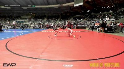 83 lbs Consi Of 4 - Kaygan Walton, ERJH vs Jaelyn Anderson, Nebraska Wrestling Academy