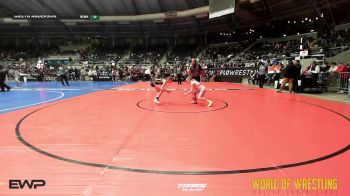 83 lbs Consi Of 4 - Kaygan Walton, ERJH vs Jaelyn Anderson, Nebraska Wrestling Academy