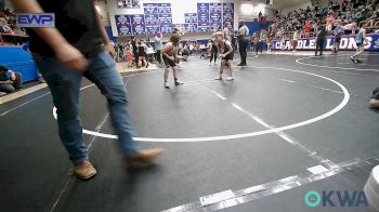 92-96 lbs Rr Rnd 1 - Luke Postier, Chandler Takedown Club vs Roran Burkart, Henryetta Knights Wrestling Club