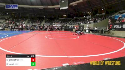 80 lbs Round Of 64 - Cal Satterstrom, MN Elite vs Carter Marsh, Contender Wrestling Academy