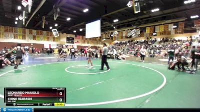 145 lbs Cons. Round 4 - Chino Igarashi, Del Oro vs Leonardo Maiuolo, Saint Francis