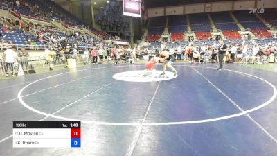 190 lbs Cons 16 #2 - Daniel Moylan, CA vs Kendahl Hoare, PA