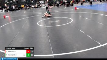 174 lbs Finals (2 Team) - JD Johnson, Newman vs Ryan Rochford, Adams State