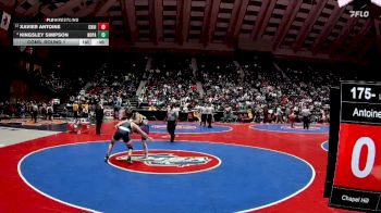 175-6A Cons. Round 1 - Xavier Antoine, Chapel Hill vs Kingsley Simpson, North Paulding