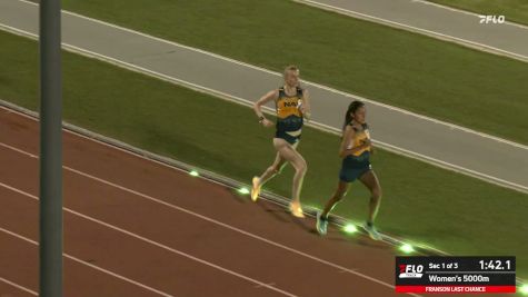 Women's 5k, Prelims 1