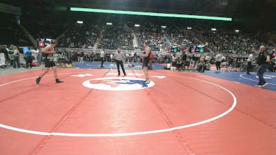 4A-190 lbs Champ. Round 1 - Anthony Gonzalez, Cheyenne East vs Hadley Hudson, Thunder Basin High School